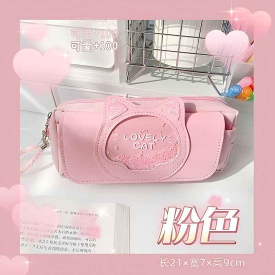 Κασετίνα Lovely Cat με Θήκες