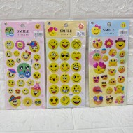 Αυτοκόλλητα Emoji Puffy 