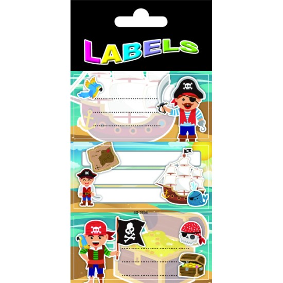 Ετικέτες Αυτοκόλλητες Σχολικές 2 φύλλα