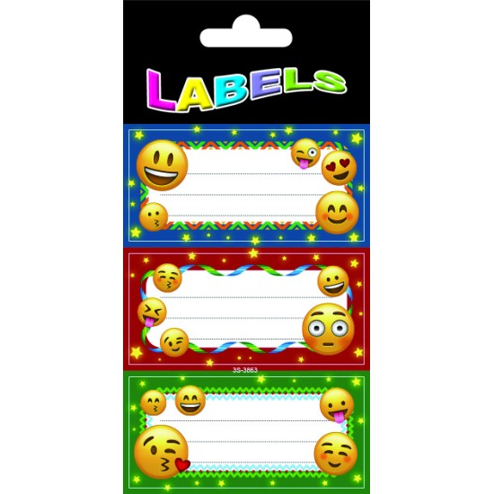 Ετικέτες Αυτοκόλλητες Σχολικές 2 φύλλα