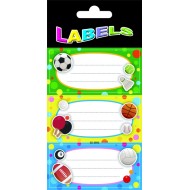 Ετικέτες Αυτοκόλλητες Σχολικές 2 φύλλα