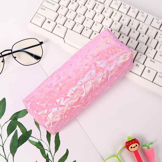 Κασετίνα τετράγωνη laser αστεράκια