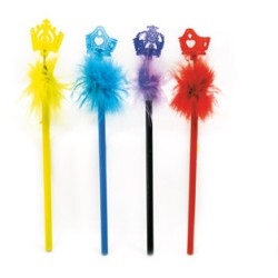 Μολύβια με φτερό και κορώνα