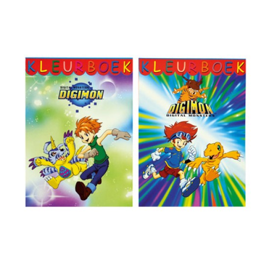 Βιβλία Ζωγραφικής Digimon 64 σελ.