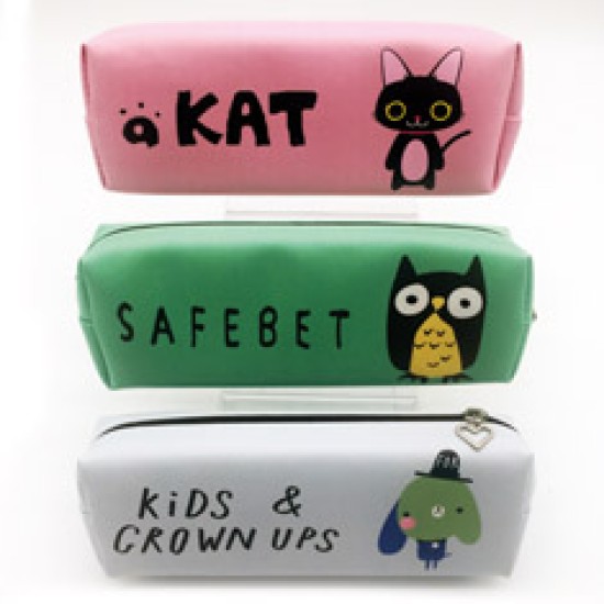 Κασετίνα σιλικόνης με ζωάκια