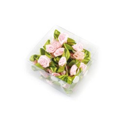 Τριανταφυλλάκια Σατέν Αυτοκόλλητα 20 τεμ.