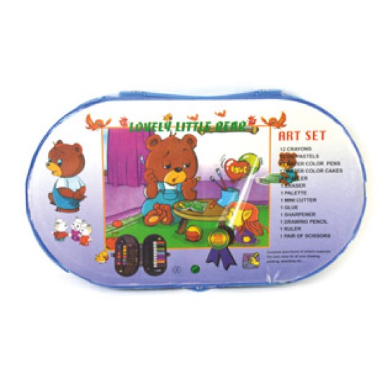 Βαλιτσάκι με μπογιές αρκουδάκι