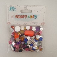 Διαμάντια Πλαστικά Χρωματιστά