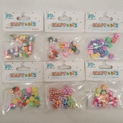 Χάνδρες πηλού σε Διάφορα σχέδια