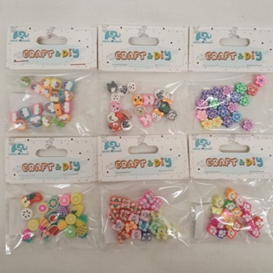 Χάνδρες πηλού σε Διάφορα σχέδια