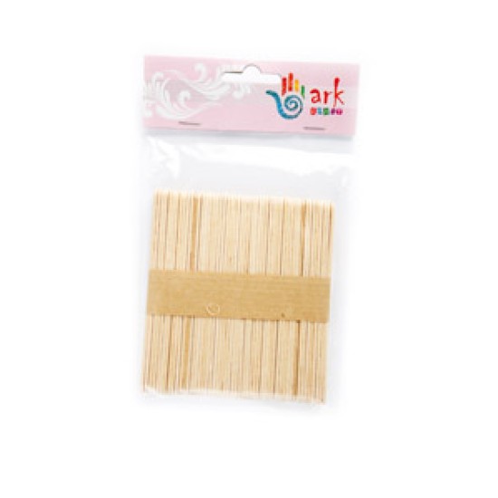 Γλωσσοπίεστρα Ξύλινα Φυσικό χρώμα στενά 