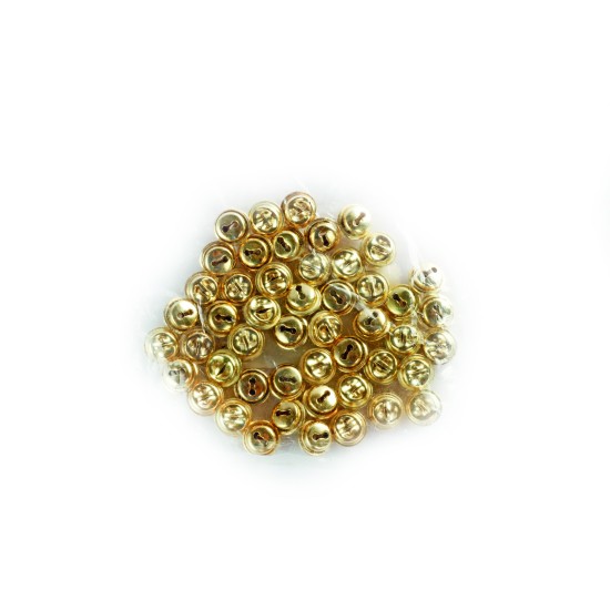 Κουδουνάκια μεταλλικά 1 εκ. 50 τεμ.