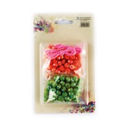 Χάνδρες πλαστικές σε blister