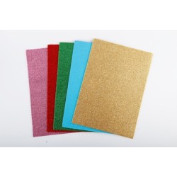 Μπλοκ EVA με glitter Α4 5 χρωμάτων